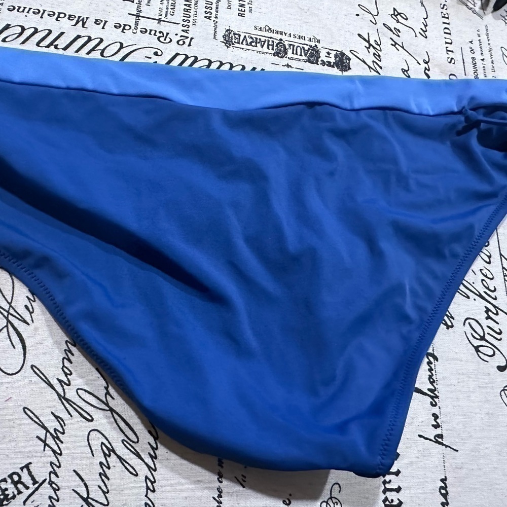 🆕 Colorblock String Bikini Bottom XL - Picture 8 of 12